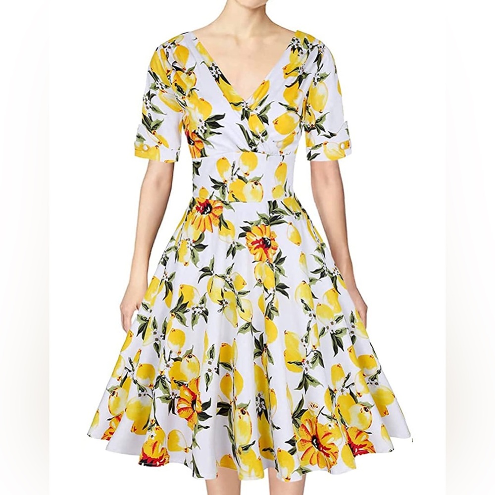 nwot lemon mint limit wrapped shirtdress